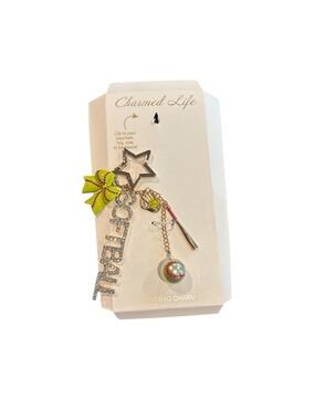 Softball Handbag Charm - Green